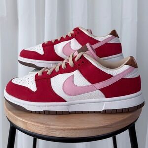 Nike Dunk Low PRM Sport Red Pink White Women's 10 Men's 8.5